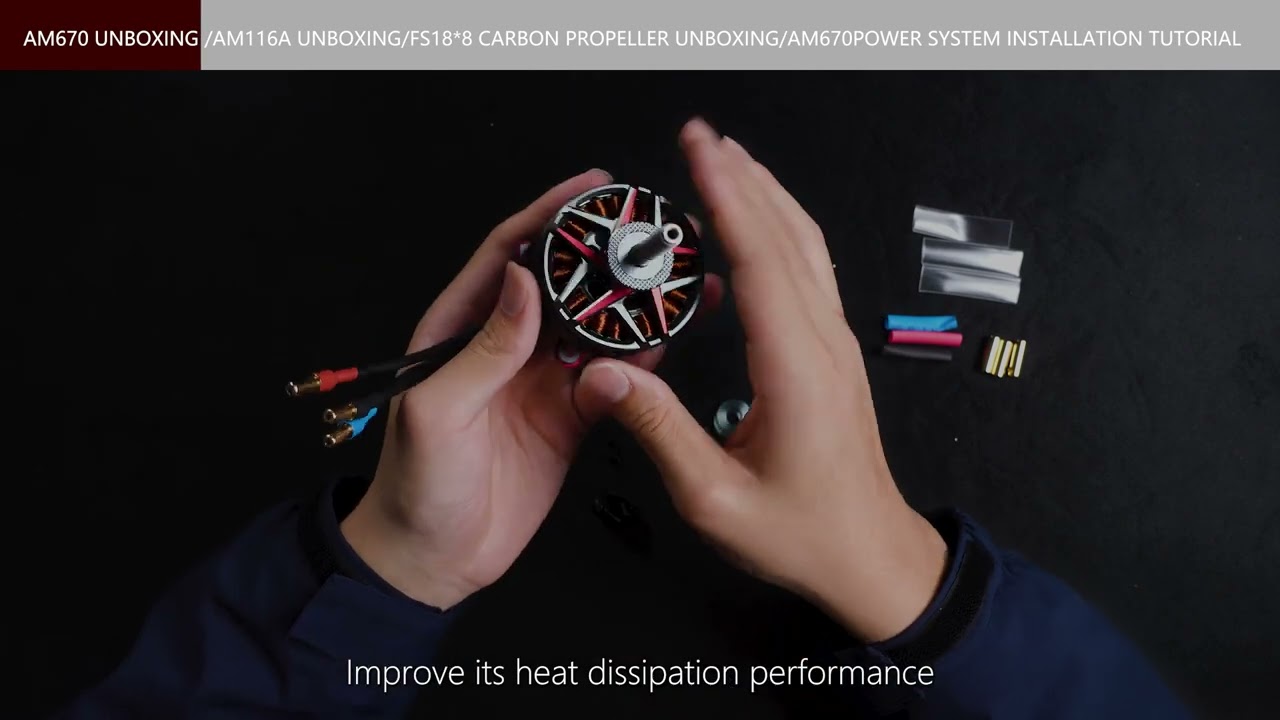 T-HOBBY AM670 Power System unboxing and installation！