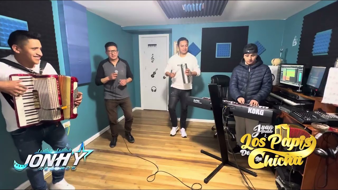 Juan Pablo Y Los Papis de la Chicha: música en acordeón en Vivo. (D.R.A
