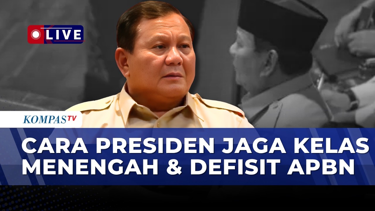 [FULL] Prabowo Soroti Kelas Menengah Turun, Chatib Basri Pertanyakan Solusi & Defisit APBN | KOMBIS