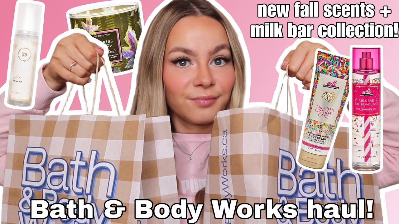 НОВИНКА BATH & BODY WORKS!! Новые осенние ароматы + коллекция молочных продуктов!🥛🎂