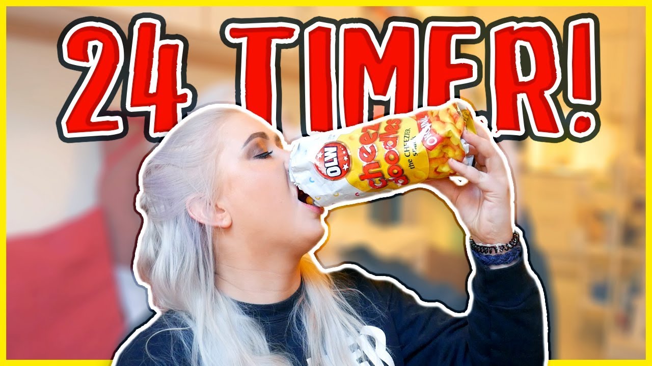 Spiser KUN Ostepop i 24 timer!