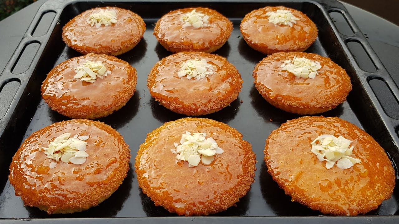 فطائر السميد في الفرن👌او حريشات صغار في الفرن بدون بيض كيوجدو في وقت تحضير الشاي/فطائر