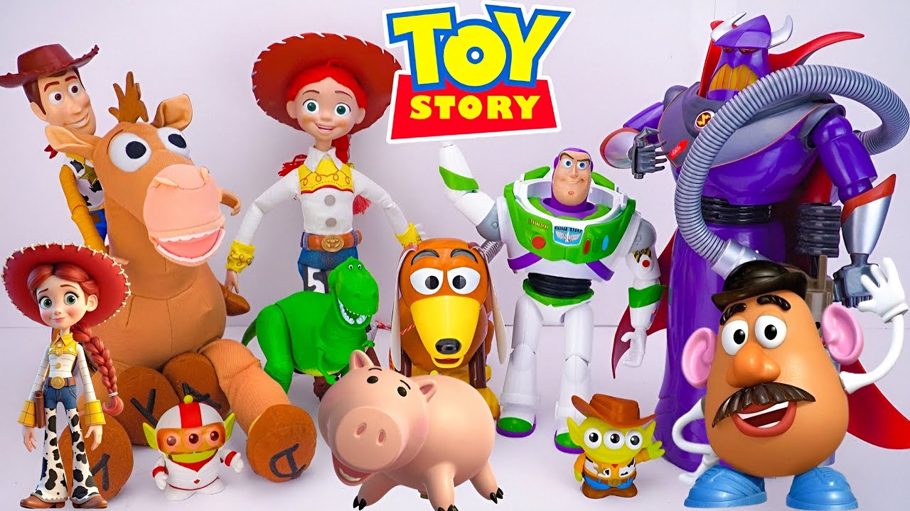 Unboxing Disney pixar Toys Story Toy Collection Review & Buzz Lightyear | Zurg | woody