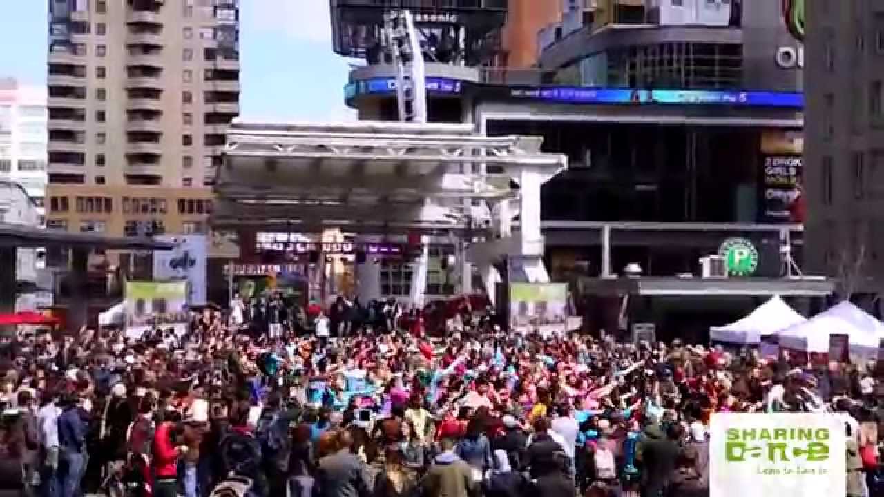 2014 Sharing Dance Day Routine at Yonge-Dundas Square (Official Video)