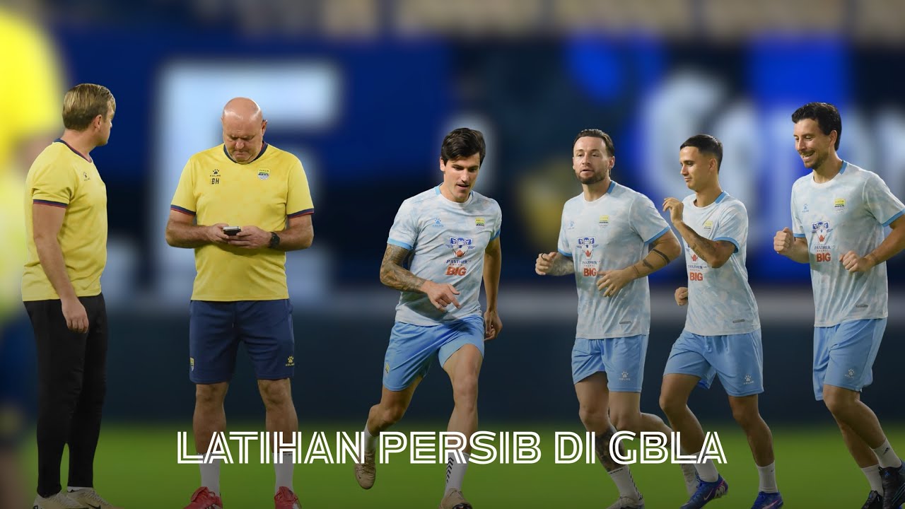 VIDIO TERBARU LATIHAN PERSIB | KECERIAN PARA PEMAIN PERSIB DI SESI LATIHAN