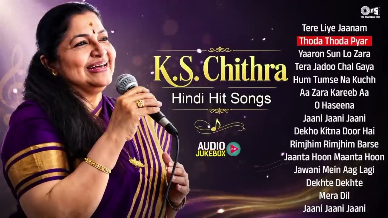 K. S. Chithra Bollywood Hit Songs | 90s Evergreen Songs | 90s Hits Hindi Songs | Old Is Gold