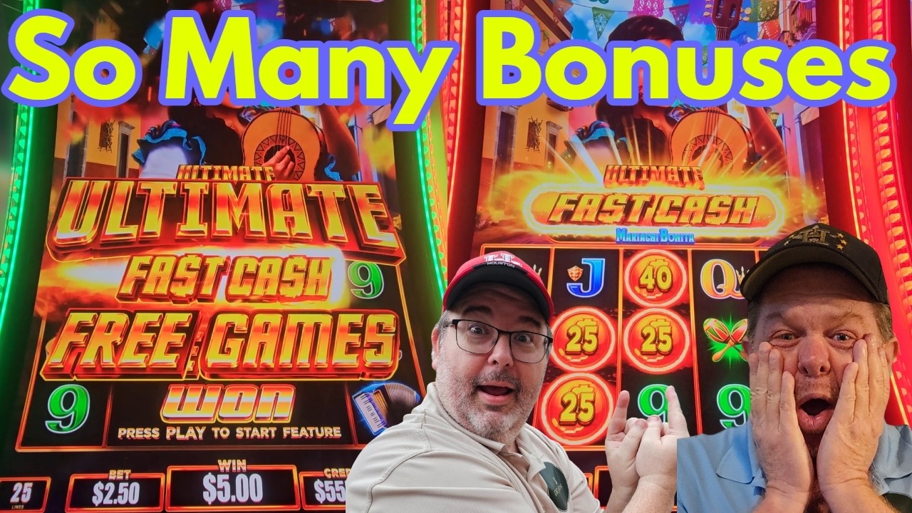Hitting Ultimate Fast Cash Slot Bonuses at Coushatta!