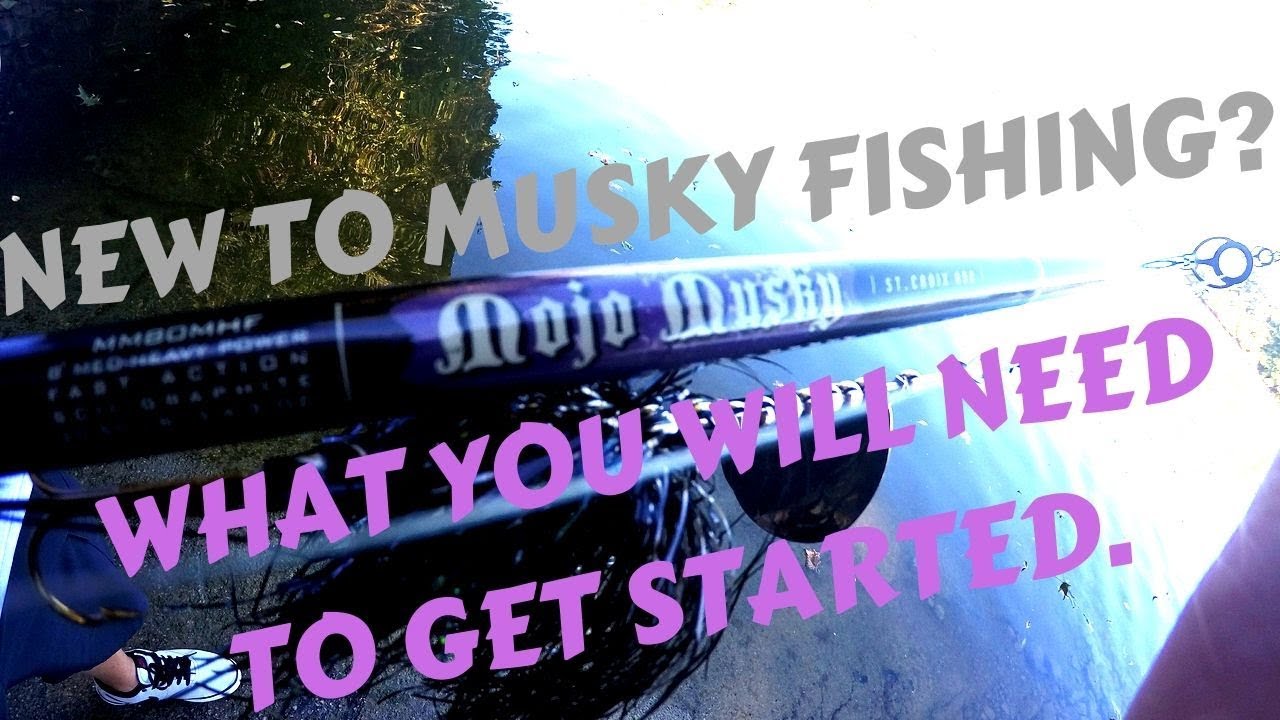 RODS/REELS/LINE/LEADERS || MUSKY FISHING FOR BEGINNERS