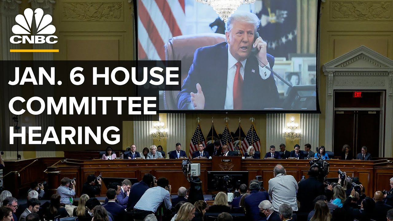 Jan. 6 committee hearing scrutinizes Former President Trump's actions during riot &mdash; 7/21/22