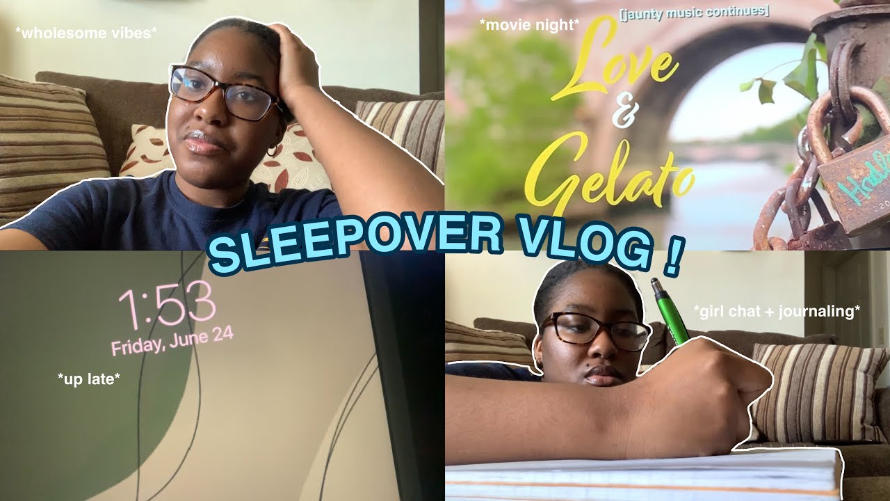 HAVE A SLEEPOVER WITH ME *VLOG*