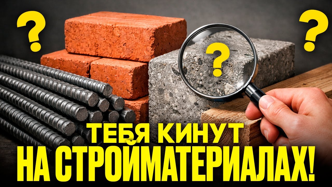 КАК проверить СТРОЙМАТЕРИАЛЫ перед покупкой? РЕАЛЬНЫЕ СОВЕТЫ
