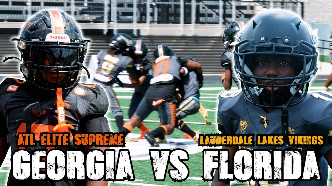 FLORIDA Pulled Up On GEORGIA Wanting ALL SMOKE | 8U ATL Elite Supreme vs Lauderdale Lakes Vikings