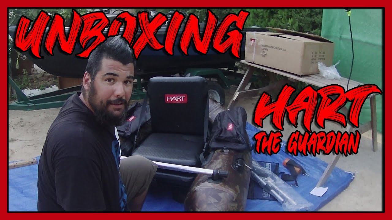 Unboxing del pato Hart the Guardian. Pato para la pesca de Black Bass, Lucio, Siluros...