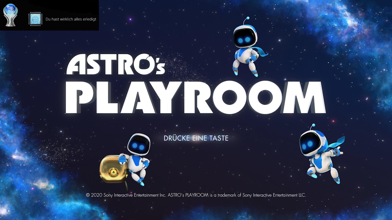 ASTRO's PLAYROOM - Videos aller Trophäen