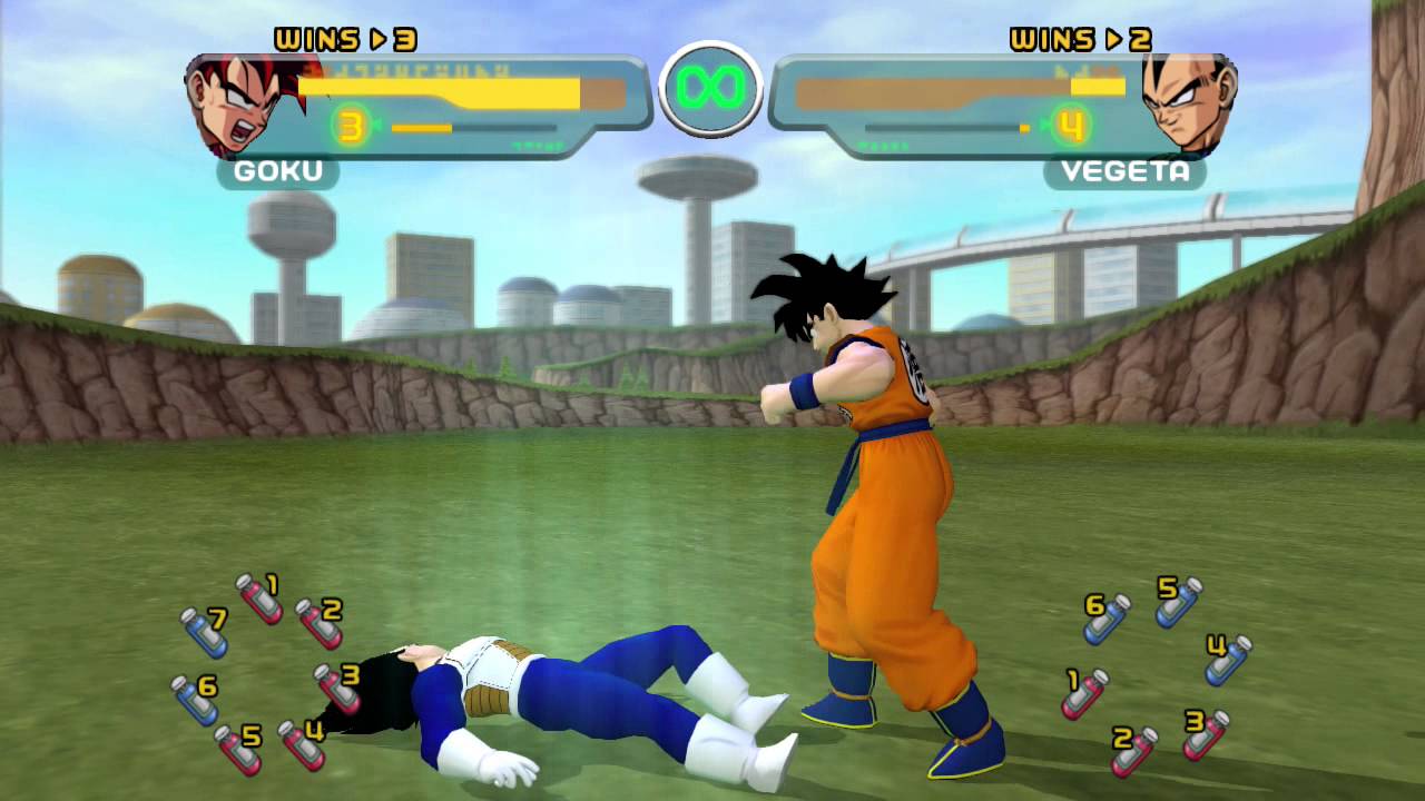 Dragon Ball Z Budokai: Goku VS Vegeta !