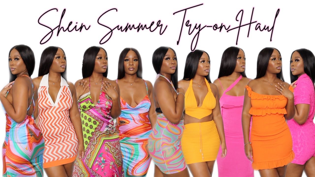 SHEIN SUMMER TRY ON HAUL 2022 (BRUNCH, CLUBBING, VACATION ETC OUTFITS)