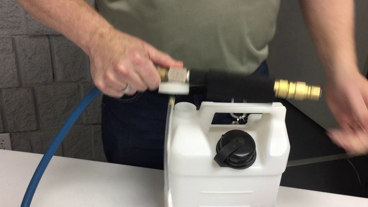 How to maintain your AS08 AS08p and AS08r injection sprayer