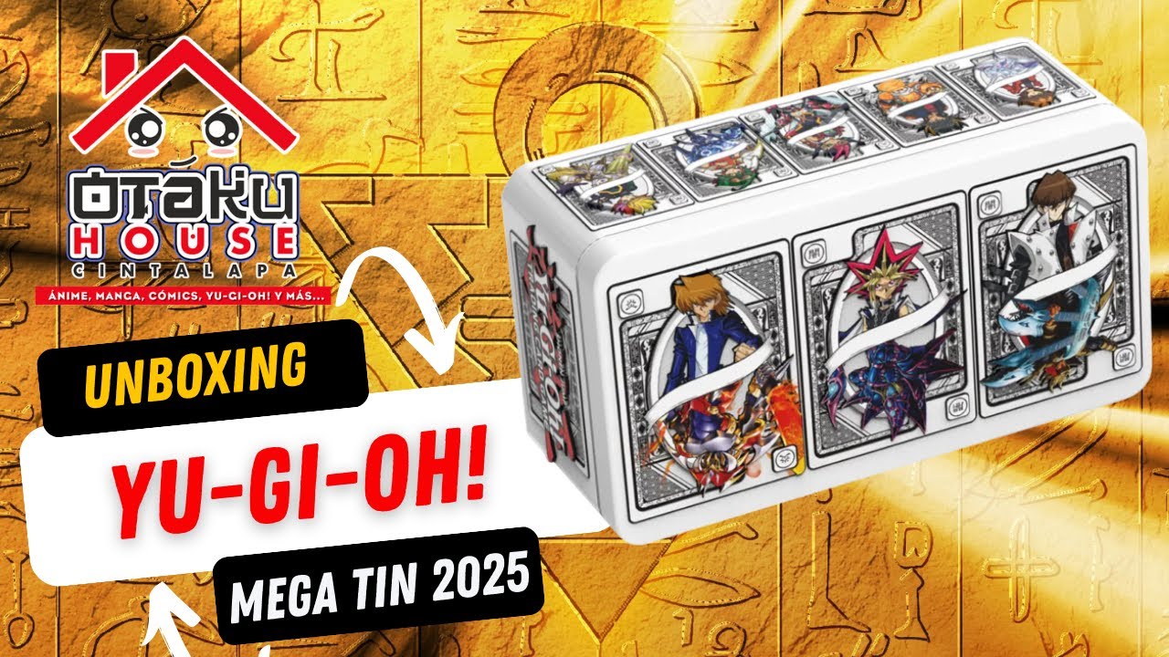 ABRIENDO 1 CASE DE MEGA LATAS 2025 DE YU-GI-OH (PARTE 1/2)
