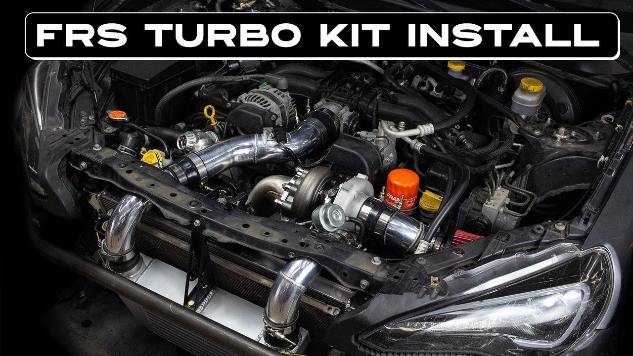 ISR Performance FRS Turbo Kit installation and dyno