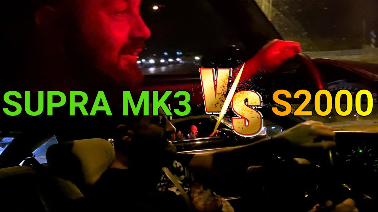 SUPRA MK3 vs HONDA S2000 - Μάχη των κατάνα!