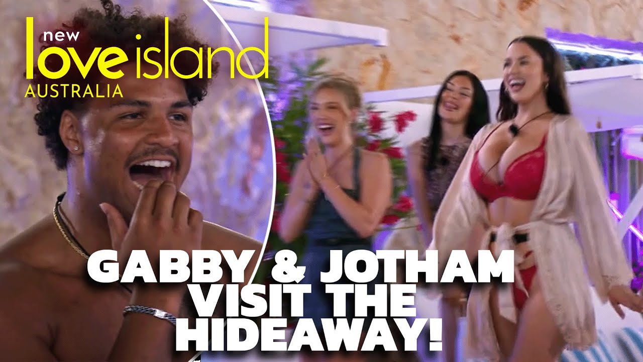 Gabby and Jotham get a special night in the Hideaway | Love Island Australia 2025