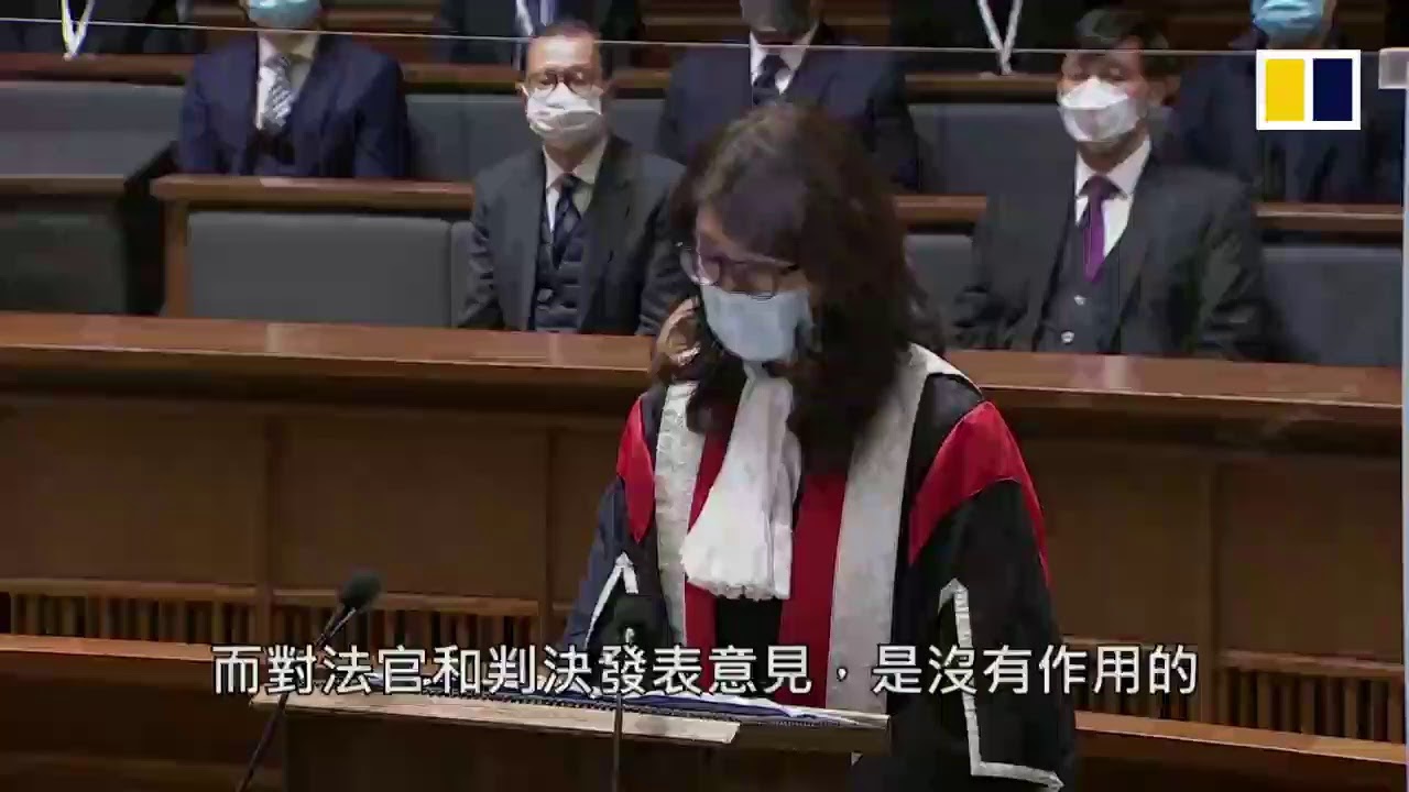 LIVE: Hong Kong legal year opening ceremony