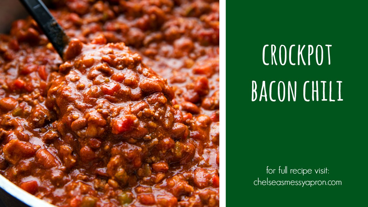 Crockpot Bacon Chili