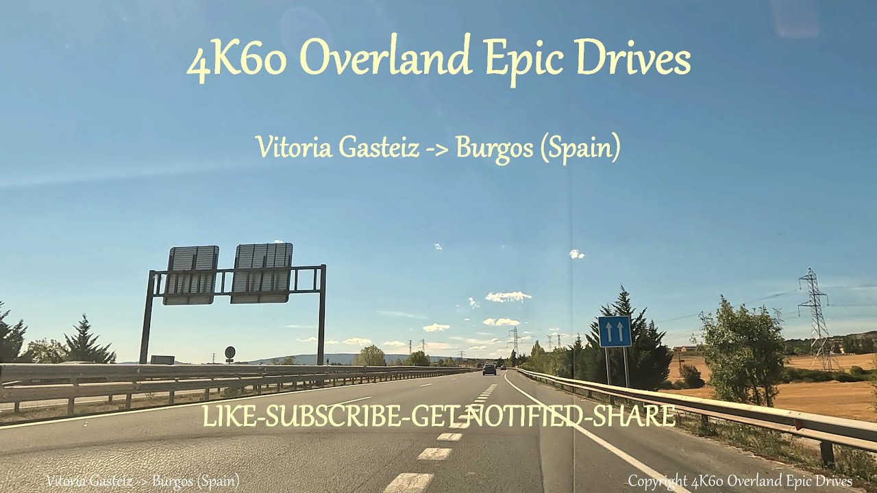 Vitoria Gasteiz to Burgos (Spain: Leg-1/3 of from Vitoria Gasteiz to Madrid)