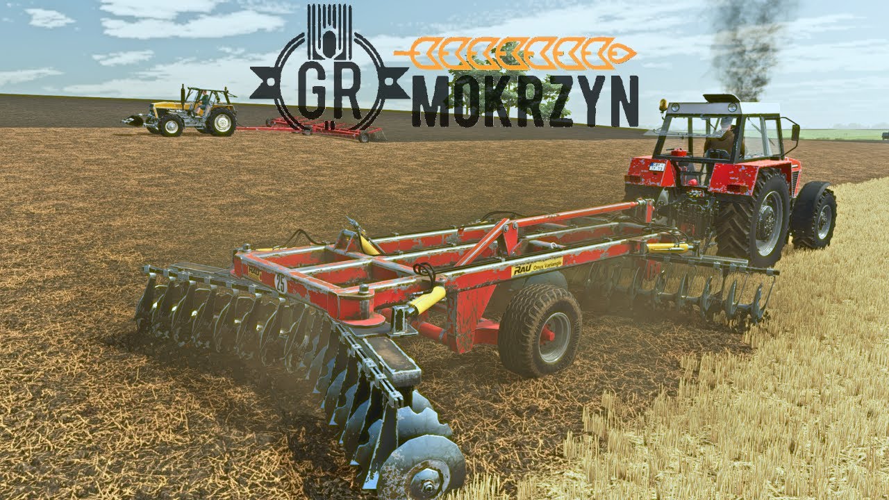 Talerzowanie  w GR Mokrzyn ☆ ZTS  ✔ Odwzorowanie Farming Simulator 22 - Mapa Połowa