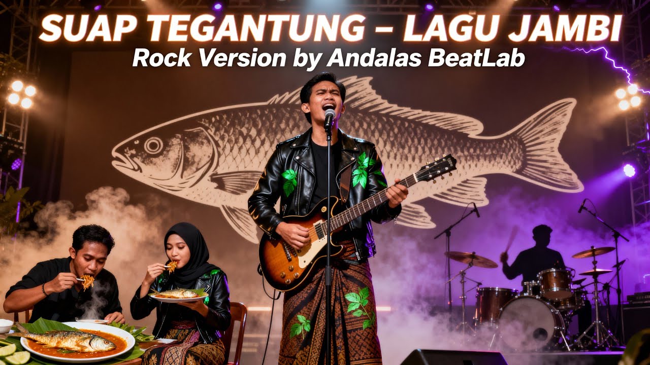 SUAP TEGANTUNG (Ridwan SN) - Cover Lagu Jambi Versi Rock Cover by Andalas BeatLab