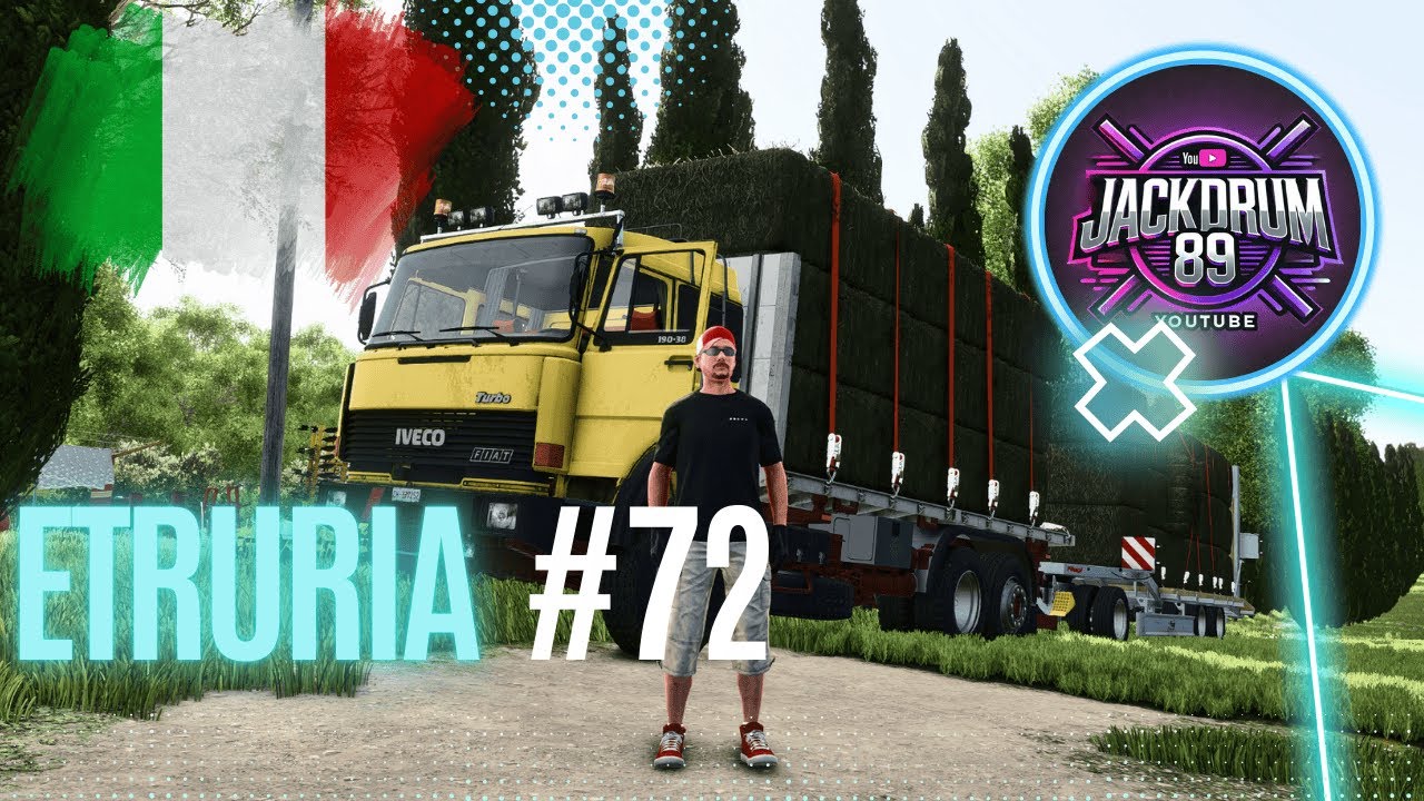 FS25 LIVE  | ETRURIA: MOVIMENTO TERRA E FRUTTETI (L'Impresa del Centro Italia) | EP.72