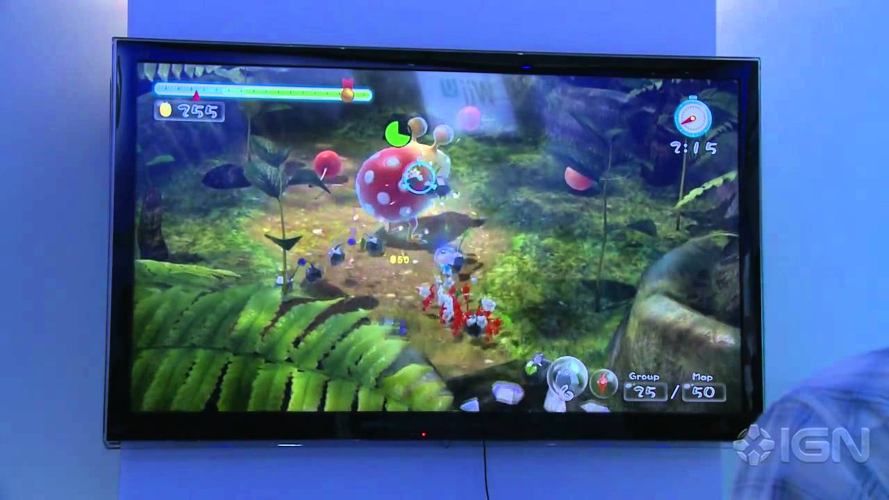 Pikmin 3 Gameplay - Rock Pikmin - E3 2012