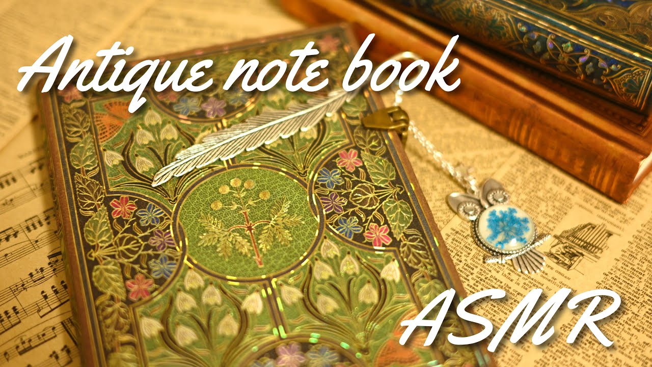 [雑貨ASMR]　めっちゃ綺麗なノート達の囁き紹介  [Paperblanks]
