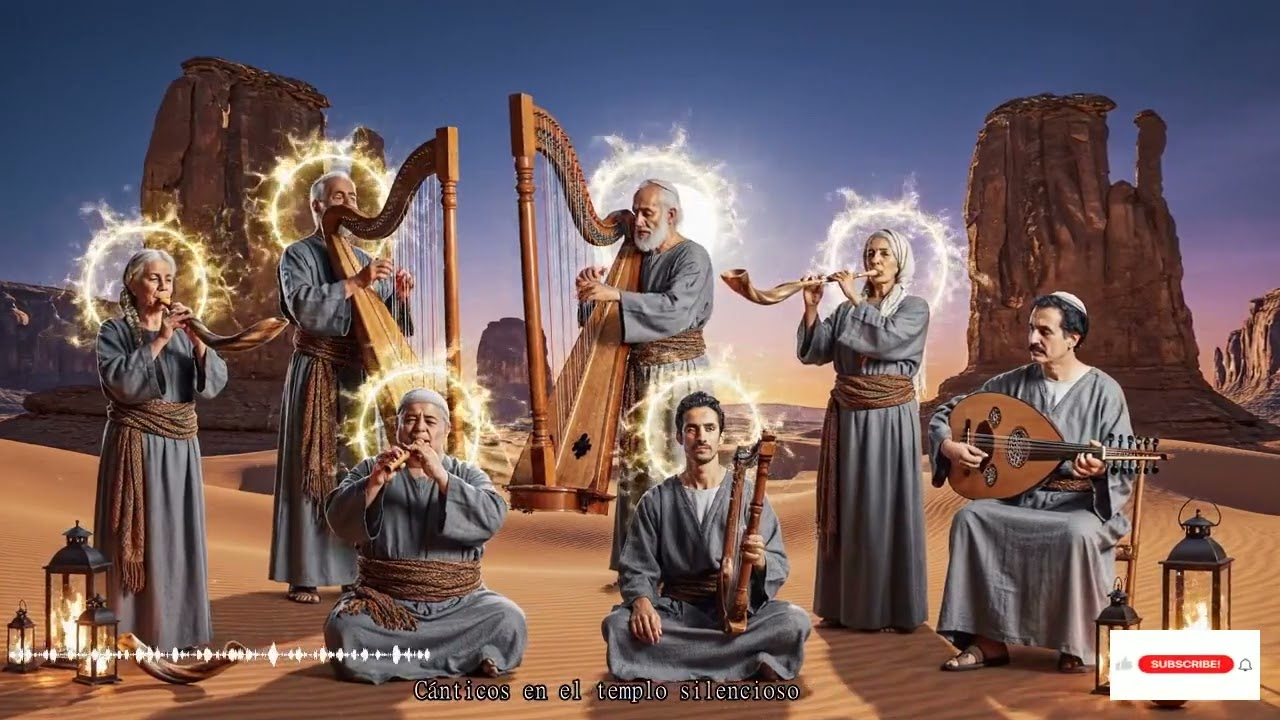 Meditación Profunda En Jerusalén Con Shofar, Cánticos De David E Instrumentos Sagrados Ante Adonai