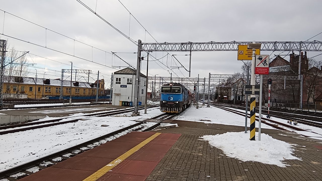 Moje pierwsze nagrywki w Gliwicach i w Czarkowie. Pociągi towarowe