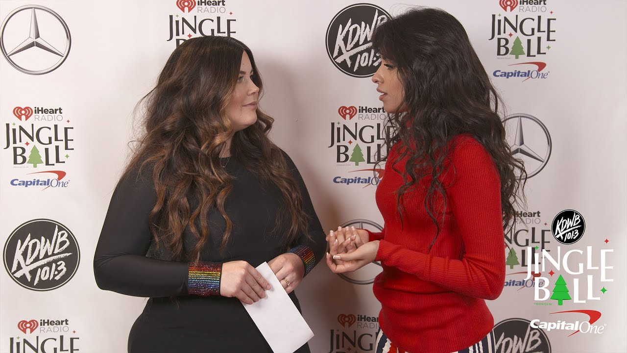 Falen talks music inspiration with Camila Cabello in the Mercedes Benz Interview Lounge