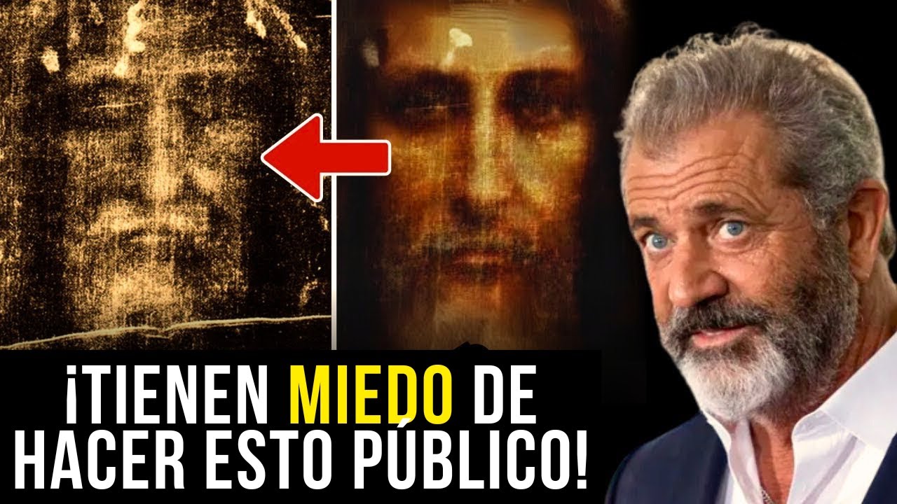 &iexcl;Mel Gibson Hace Revelaci&oacute;n en Vivo: El Santo Sudario es Real y Pertenece a Jes&uacute;s Cristo!