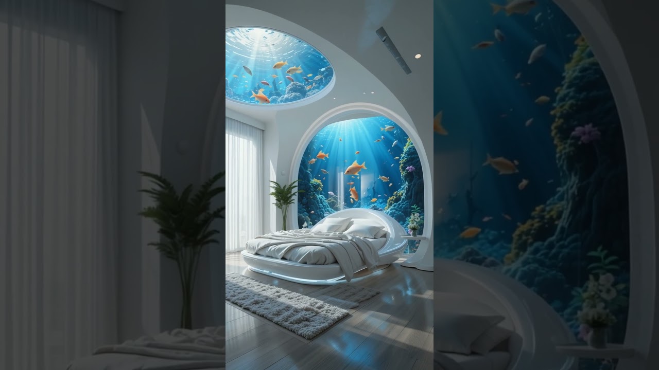 DESIGN FUTURISTA DOS QUARTOS DO SONHO