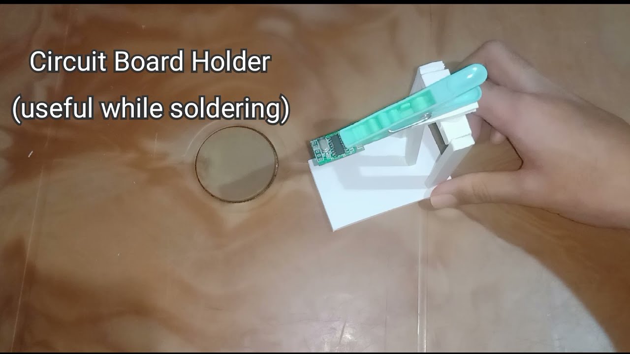 Re using discarded sun board and making a circuit board holder| #shorts #reuse #diy