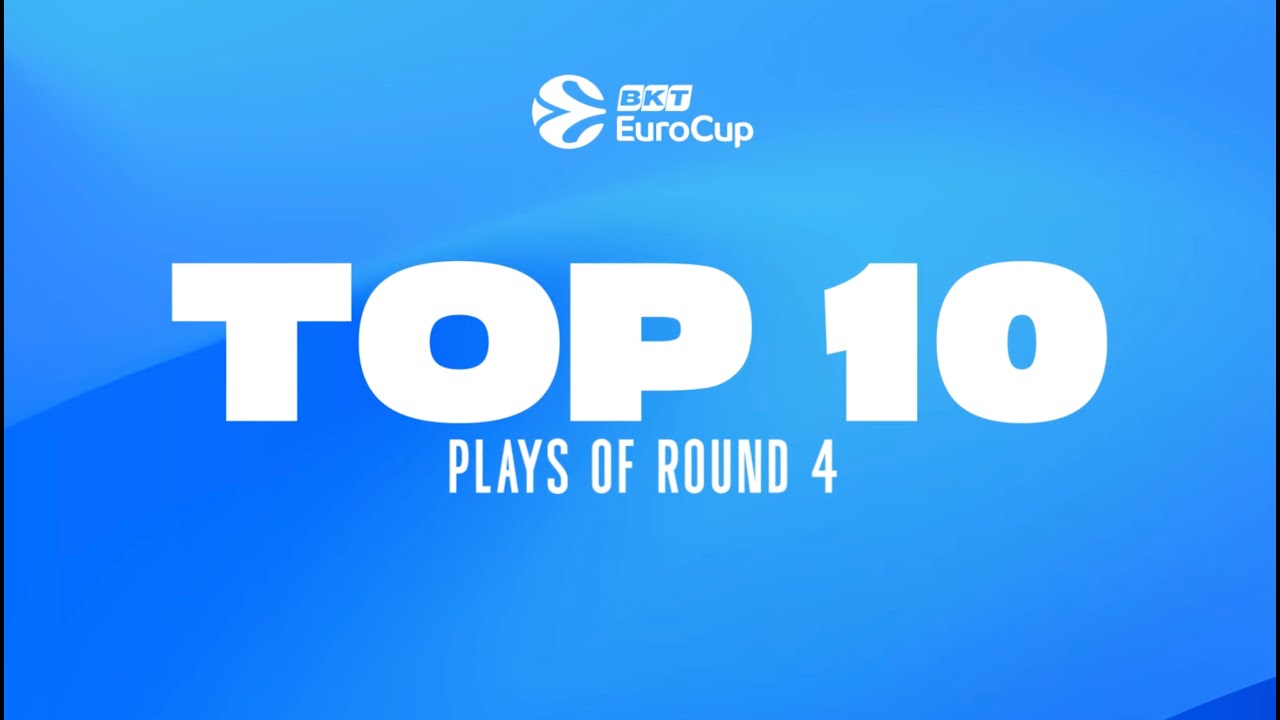 Top 10 Plays | Buzzer-Beater Brilliance | Round 4 | 2025-26 BKT EuroCup