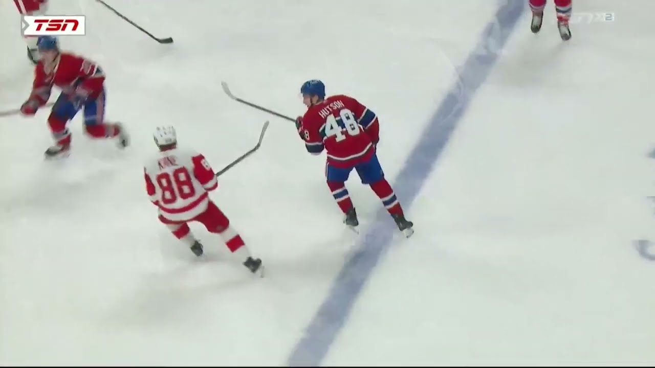 Lane Hutson 2nd NHL game highlights