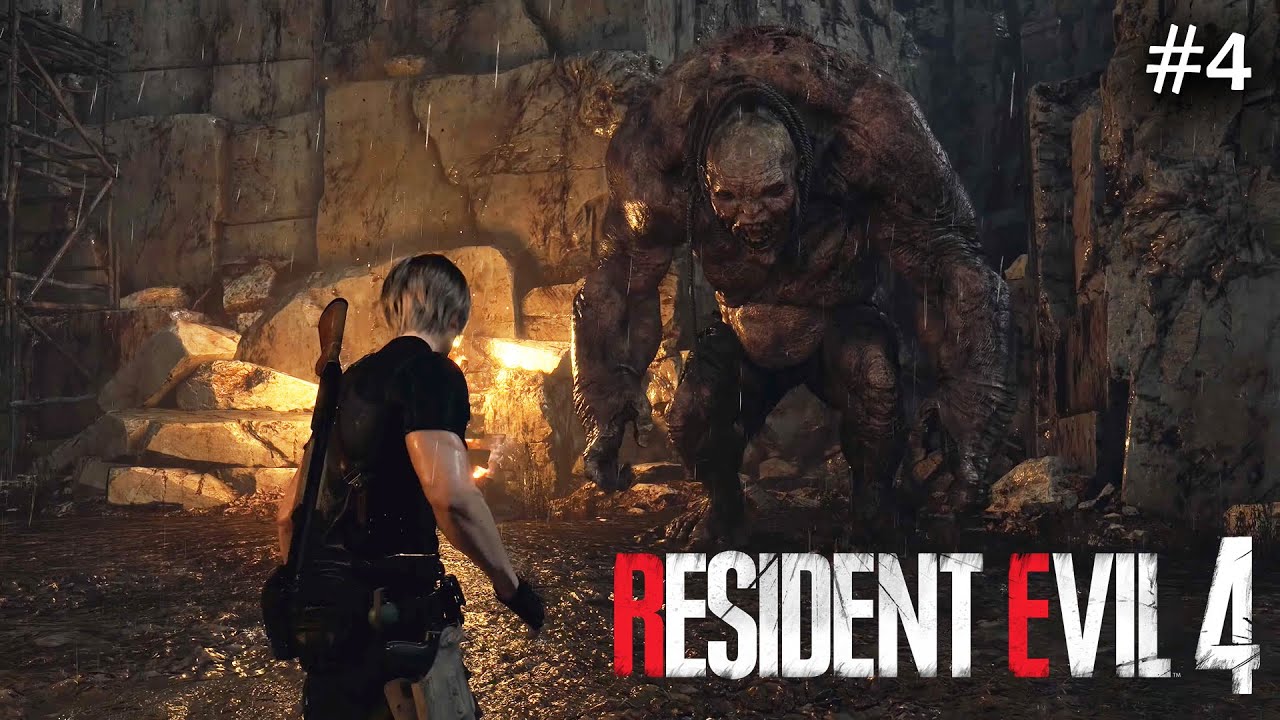 Akhirnya Melawan EL Gigante  - Resident Evil 4 Remake 2023 Hardcore Mode - Gameplay #4