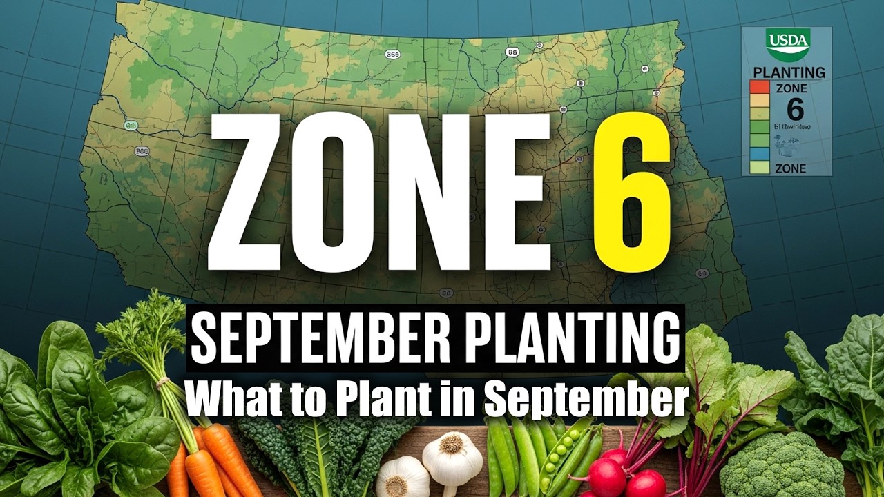 Zone 6 Fall Gardening Guide 🌱 What to Plant in September for a Bigger Harvest