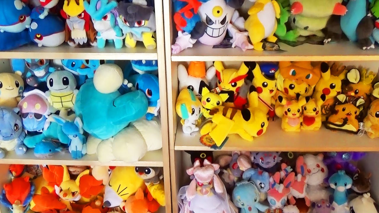 Ma Collection de Peluches Pokémon 2015 !