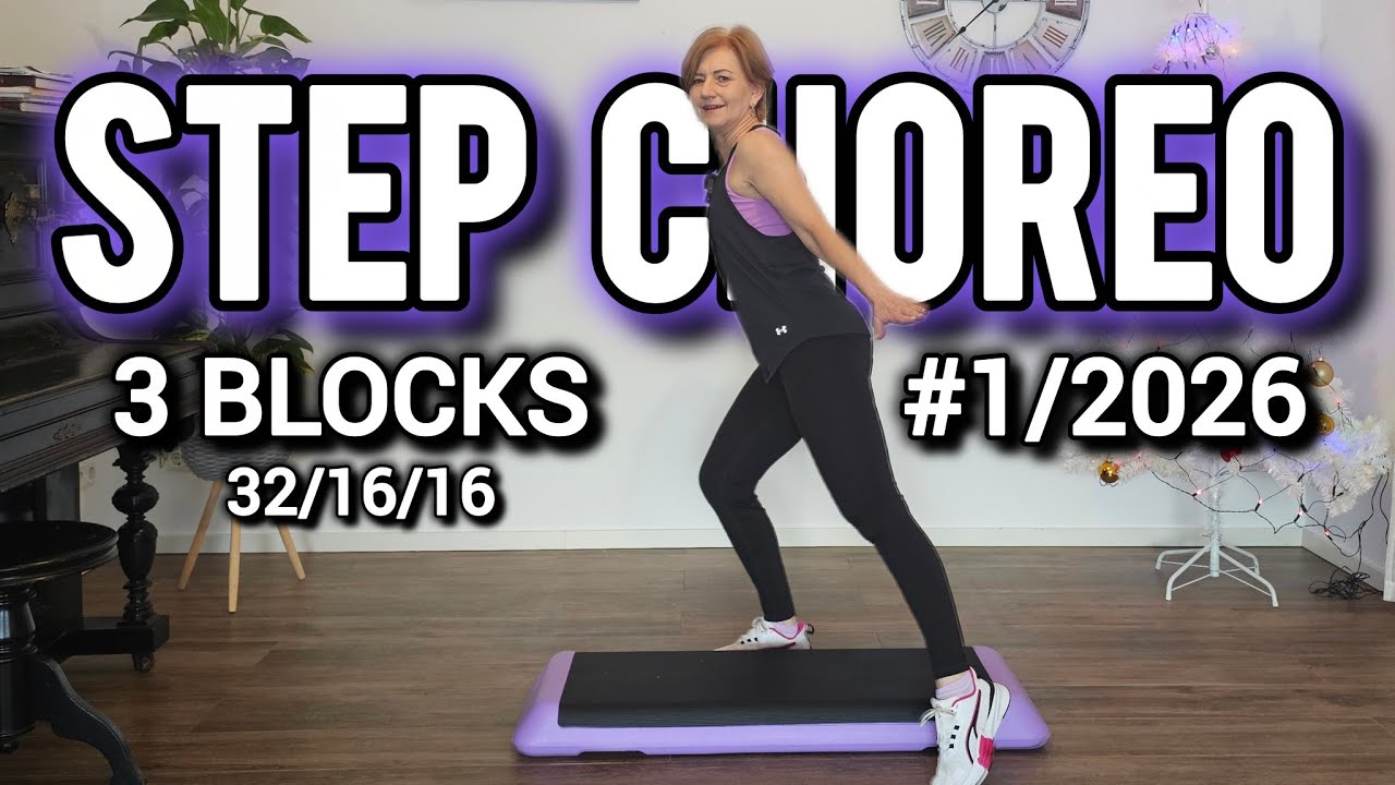 Step Choreo #1/2026 🔥125 BPM – 3 Blocks für Fitness & Motivation | Степ хореография 