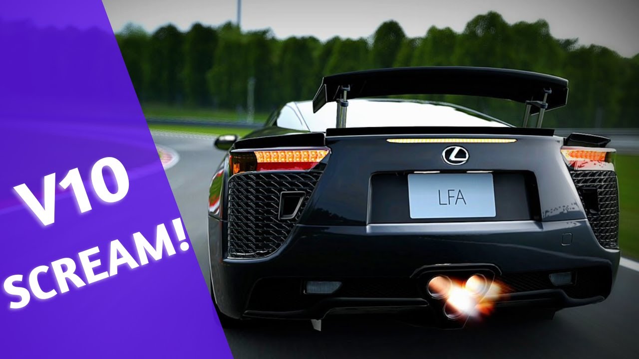 LFA V10 SCREAM!! | BRUTAL LEXUS LFA ACCELERATION
