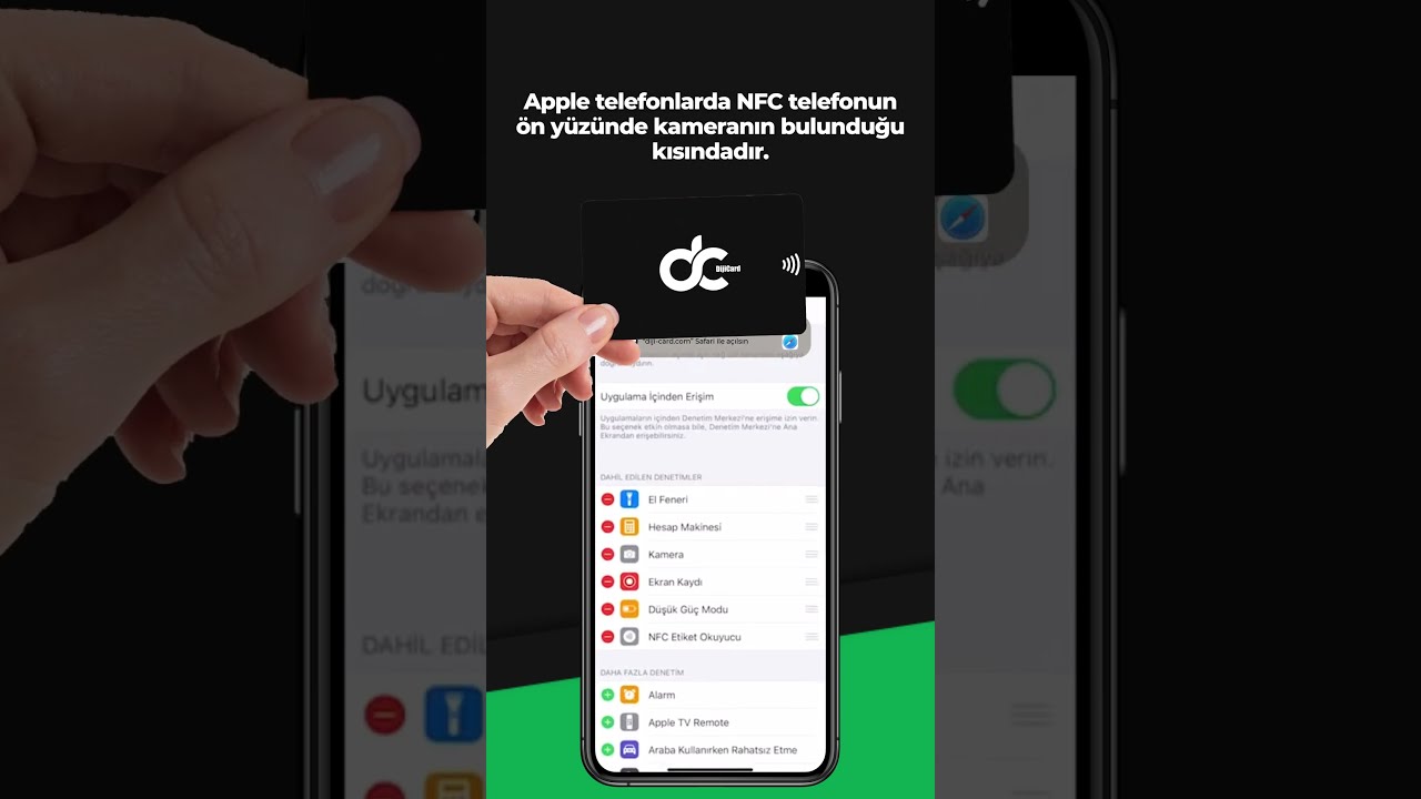 İphone NFC Nasıl Kullanılır