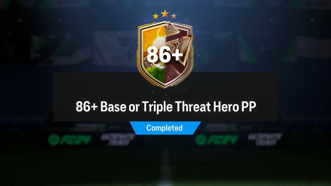 Is the 86+ Base or Triple Threat Hero PP SBC Worth Completing?! 👀 #FC24
