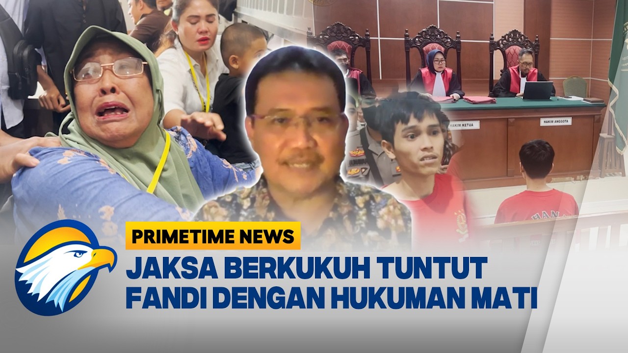 [FULL] Pledoi Kandas, ABK Bawa Sabu 2 Ton Dituntut Mati - [Primetime News]
