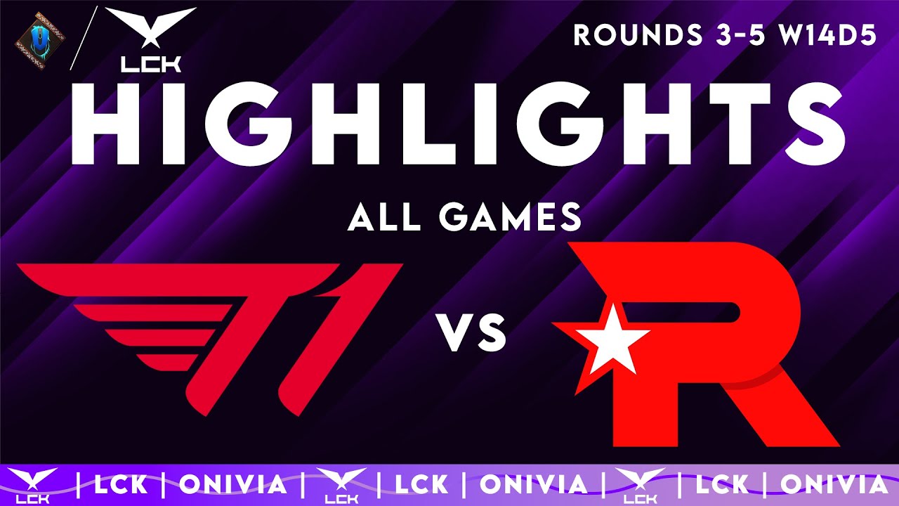 T1 vs KT Highlights ALL GAMES | LCK 2025 | T1 vs KT Rolster by Onivia